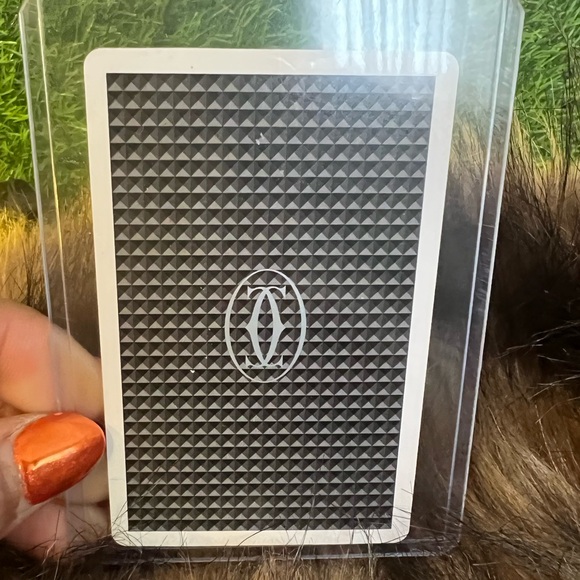 1 Cartier 5 of Clubs Playing Cards New! - Picture 3 of 7